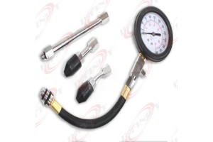 Tune Up Auto Quick Cylinder Compression Pressure Check Meter 300PSI Gauge Tester